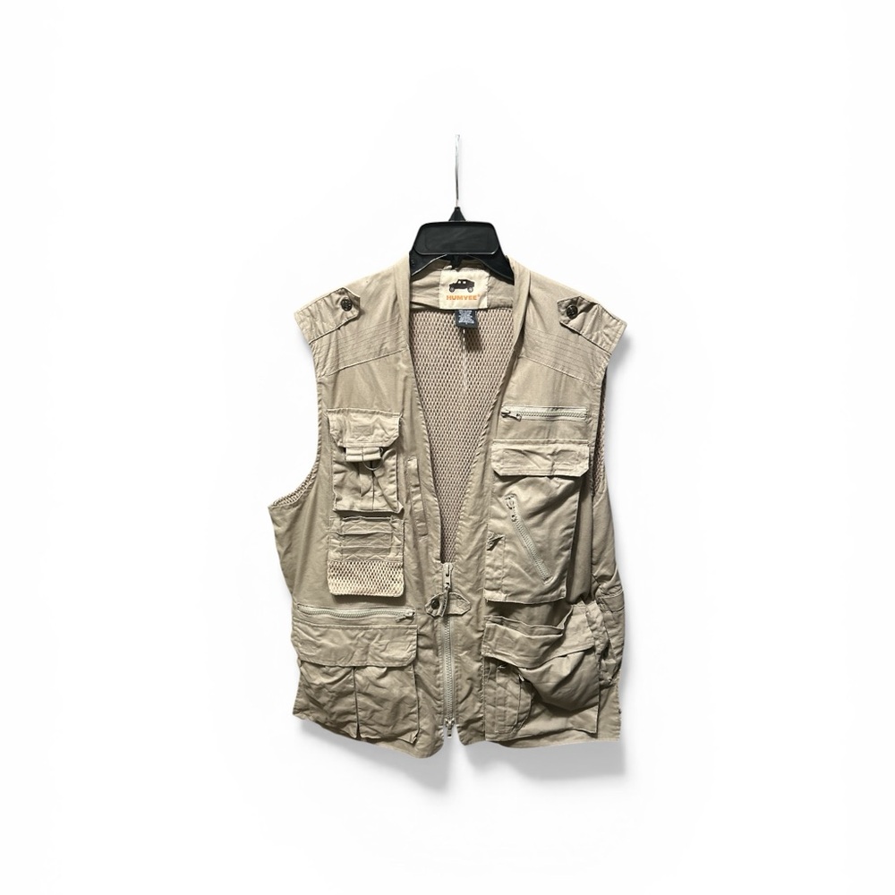 Men’s size large humvee safari photography vest for hunting fishing hiking
